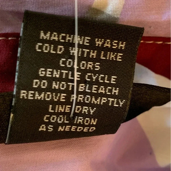 NWT Ashley Stewart Button Up Blouse Top Plus Sz 34 Lavender & Grey Floral Shirt - Picture 7 of 11